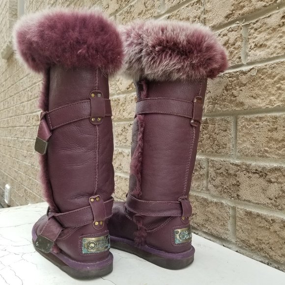 Australia Luxe Collective Tsar Tall Fox Fur Sheeps - Picture 2 of 7